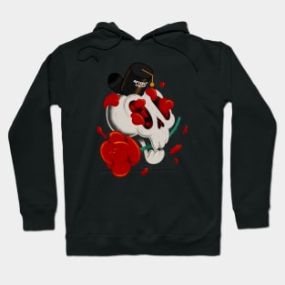 Love Skull on Afterlife Station with Rose Hoodie